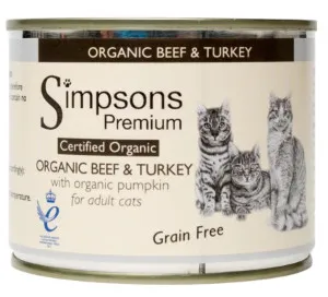 Simpsons Organic Beef & Turkey with Organic Pumpkin