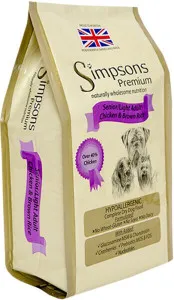 Simpsons Senior /Light Chicken & Brown Rice