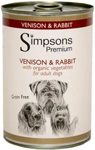 Simpsons Venison & Rabbit Casserole with Organic Vegetables