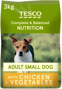 Tesco Adult Small Dog with Chicken & vegetables