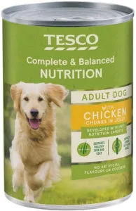 Tesco Adult with Chicken Chunks in Jelly