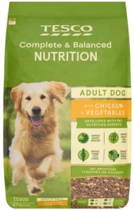 Tesco Adult Chicken & Vegetable