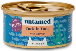 Untamed Tuck in Tuna with Salmon in Jelly