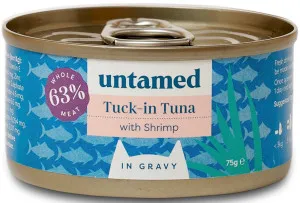 Untamed Tuck in Tuna with Shrimp in Gravy