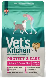 Vet's Kitchen Senior Protect & Care Salmon & Brown Rice