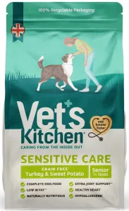 Vet's Kitchen Sensitive Care Turkey & Sweet Potato Senior