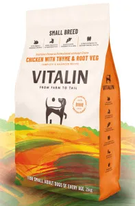 Vitalin Small Breed Chicken with Thyme & Root Veg