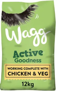 Wagg Active Goodness Working with Chicken & Veg