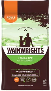 Wainwrights Adult Lamb & Rice with Vegetables