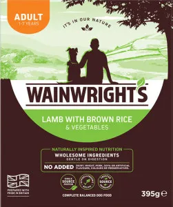 Wainwrights Adult Lamb with Brown Rice & Vegetables