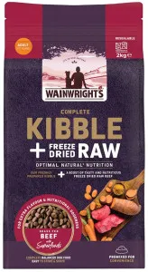 Wainwrights Kibble + Freeze Dried Adult Beef