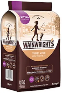 Wainwrights Kitten Turkey & Rice with Vegetables