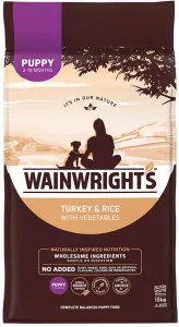 Wainwrights Puppy Turkey & Rice