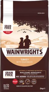 Wainwrights Grain Free Mature Turkey & Vegetables