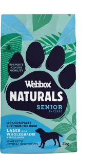 Webbox Naturals Senior Lamb with Wholegrains