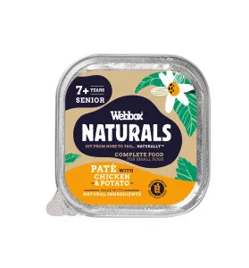 Webbox Naturals Senior Pate with Chicken and Potatoes