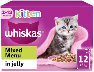 Whiskas Kitten Mixed Menu in Jelly