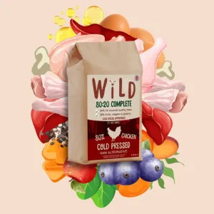 Wild Pet Food Chicken 80/20 Cold-pressed