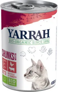 Yarrah Organic Chunks with Chicken & Beef