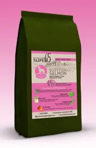 Yorkshires Finest Pet Food Super65 Light Adult Dog Salmon